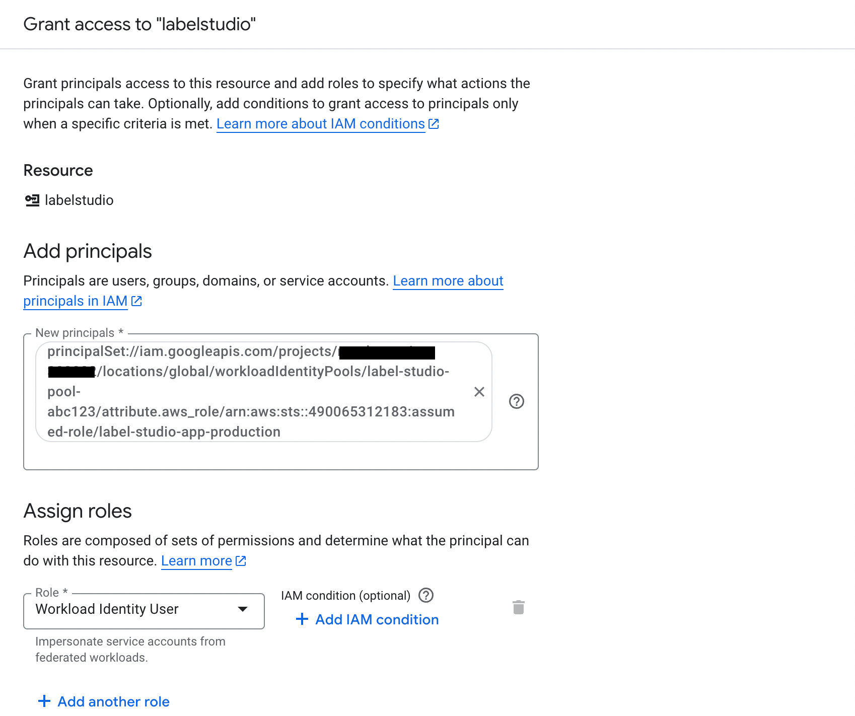 Screenshot of principal window